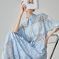Panel Lace Color Shirt / Ornament Panel Lace Skirt FER0107