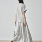 Metallic Silver Docking Dress FER0243