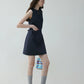 Heart Pocket Sleeveless Dress VOE0002