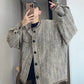 Round-Neck Tweed Jacket DAZ0005