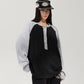 Henley Neck Raglan Sleeve Long-Sleeve T-Shirt ACS0382