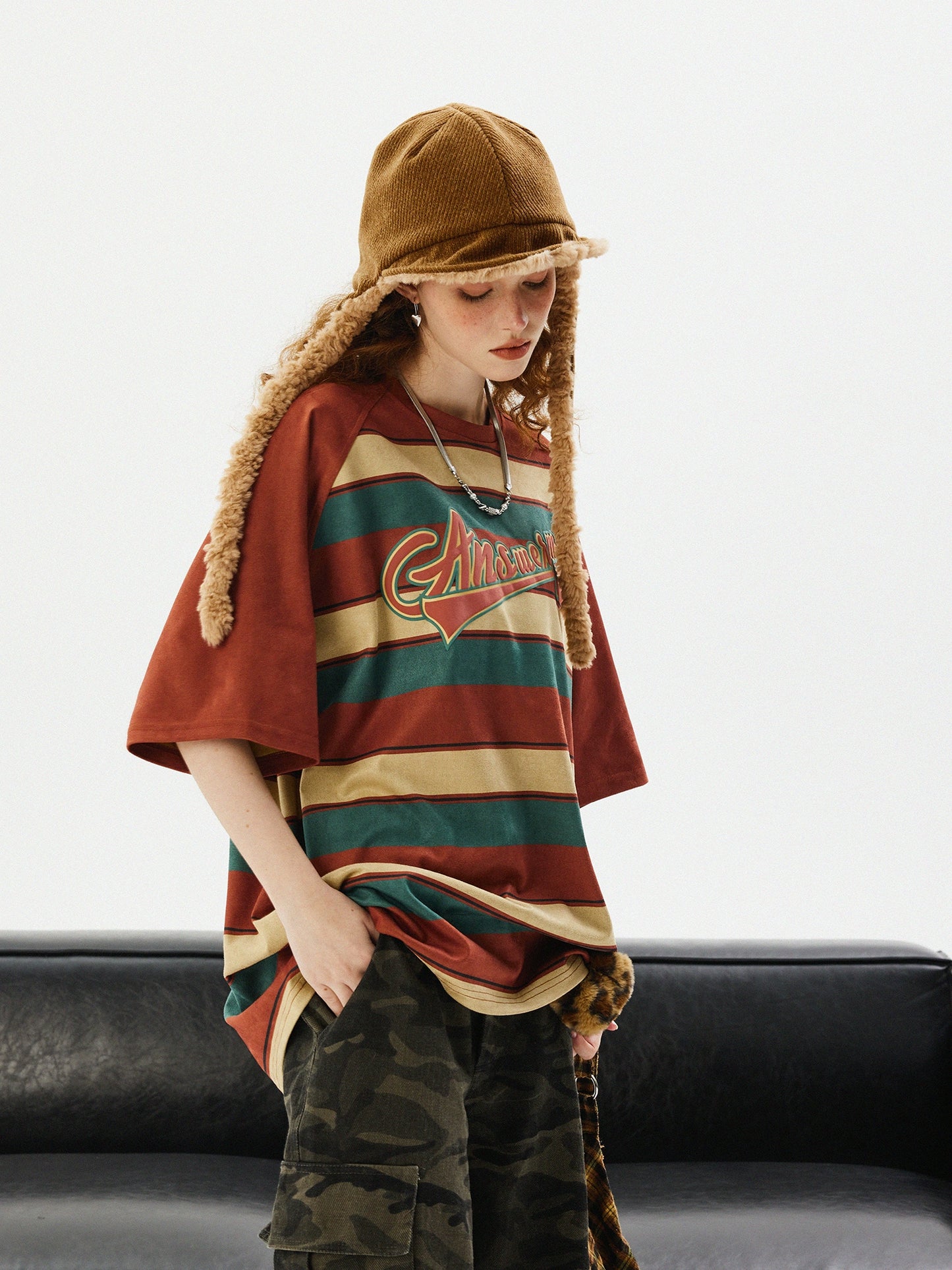 Retro Stripe Short Sleeve T-Shirt HGX0046