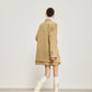 Light Camel Big Blazer / Sleeveless Dress SUY0026