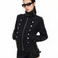 Napoleon Stand Collar Zip Jacket BGS0056