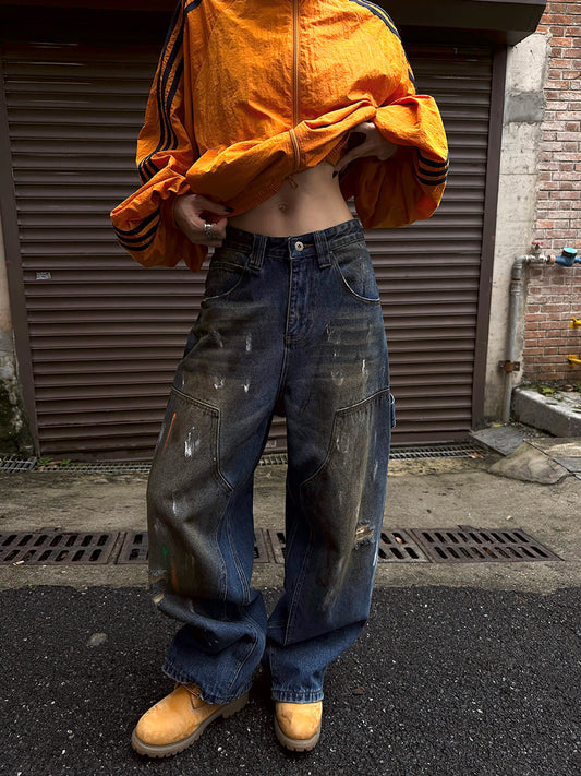 Paint-Splatter Jeans WWP0006