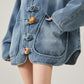 Duffle Button Denim Jacket FER0386