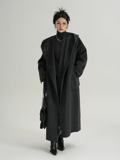 Belt Design Classic Long Coat SRS0318
