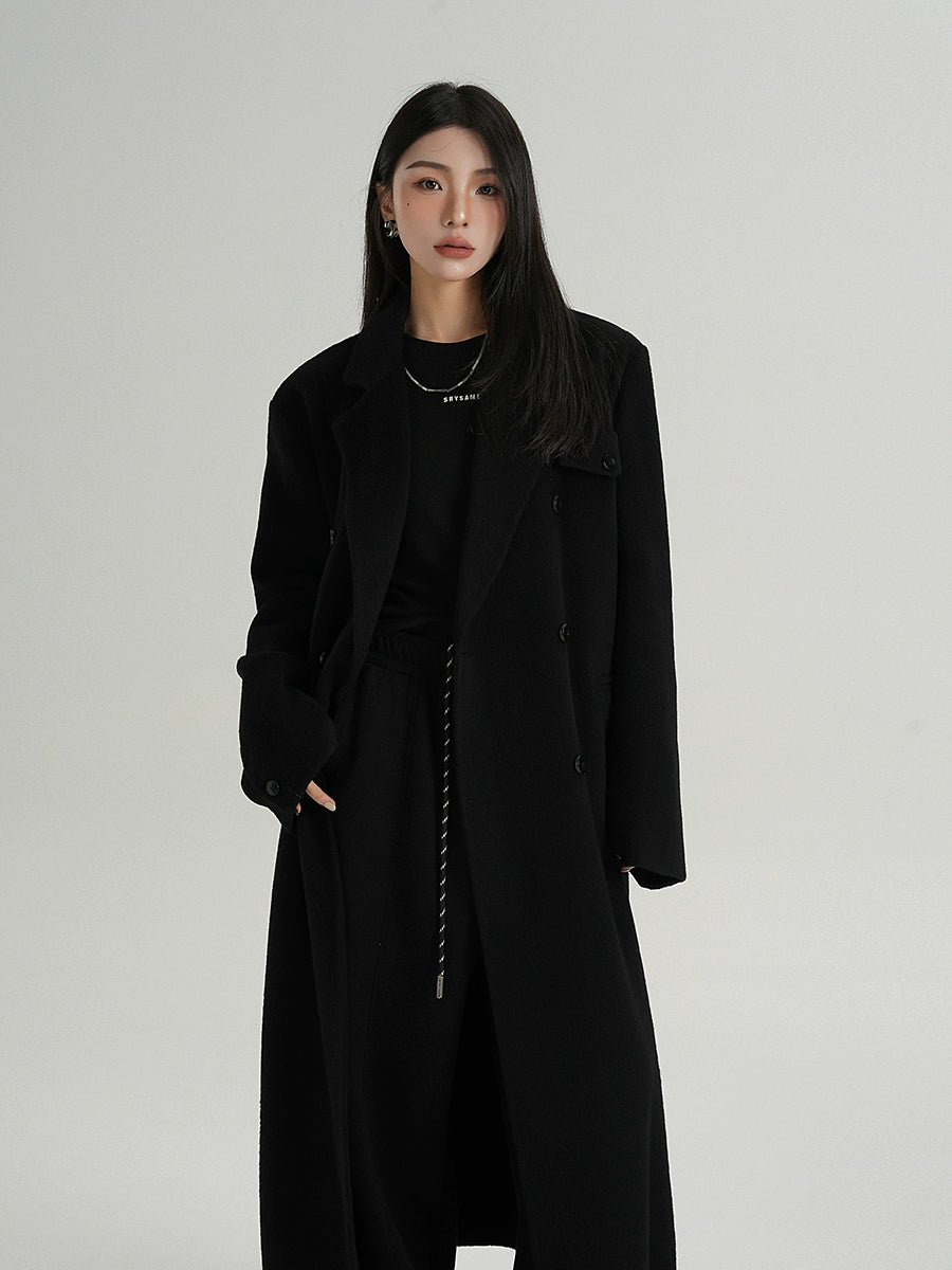 Premium Wool Long Coat SRS0378