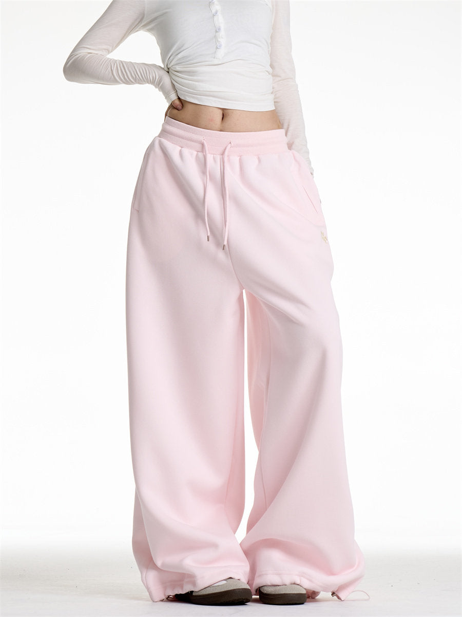 Pink Wide Sweatpants ONP0012