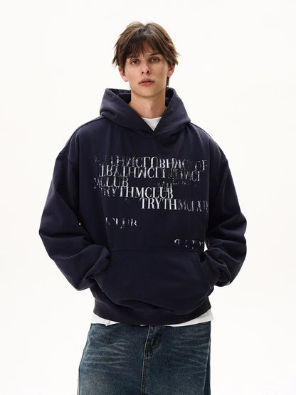 Stylish Logo Sweatshirt Hoodie MAD0004