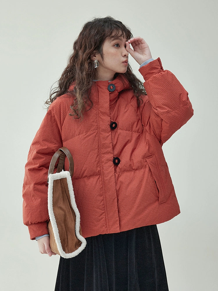 Hood Duck Down Jacket AMU0049