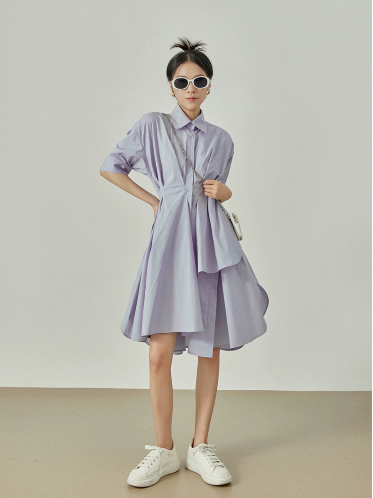 Shirt Flare Dress LLA0128