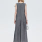 Twill Texture Switch Gather Dress SHN0043