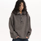 Fur Hood Knit Top VAT0019