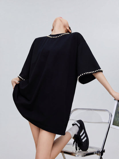 Pearl Bijou T-Shirt Dress FER0258