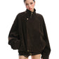 Suede Fleece Stand Collar Jacket BGS0045