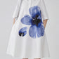 Watercolor Print Shirt Dress FER0343