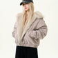 Fur Collar Hood Cotton Jacket MAD0003