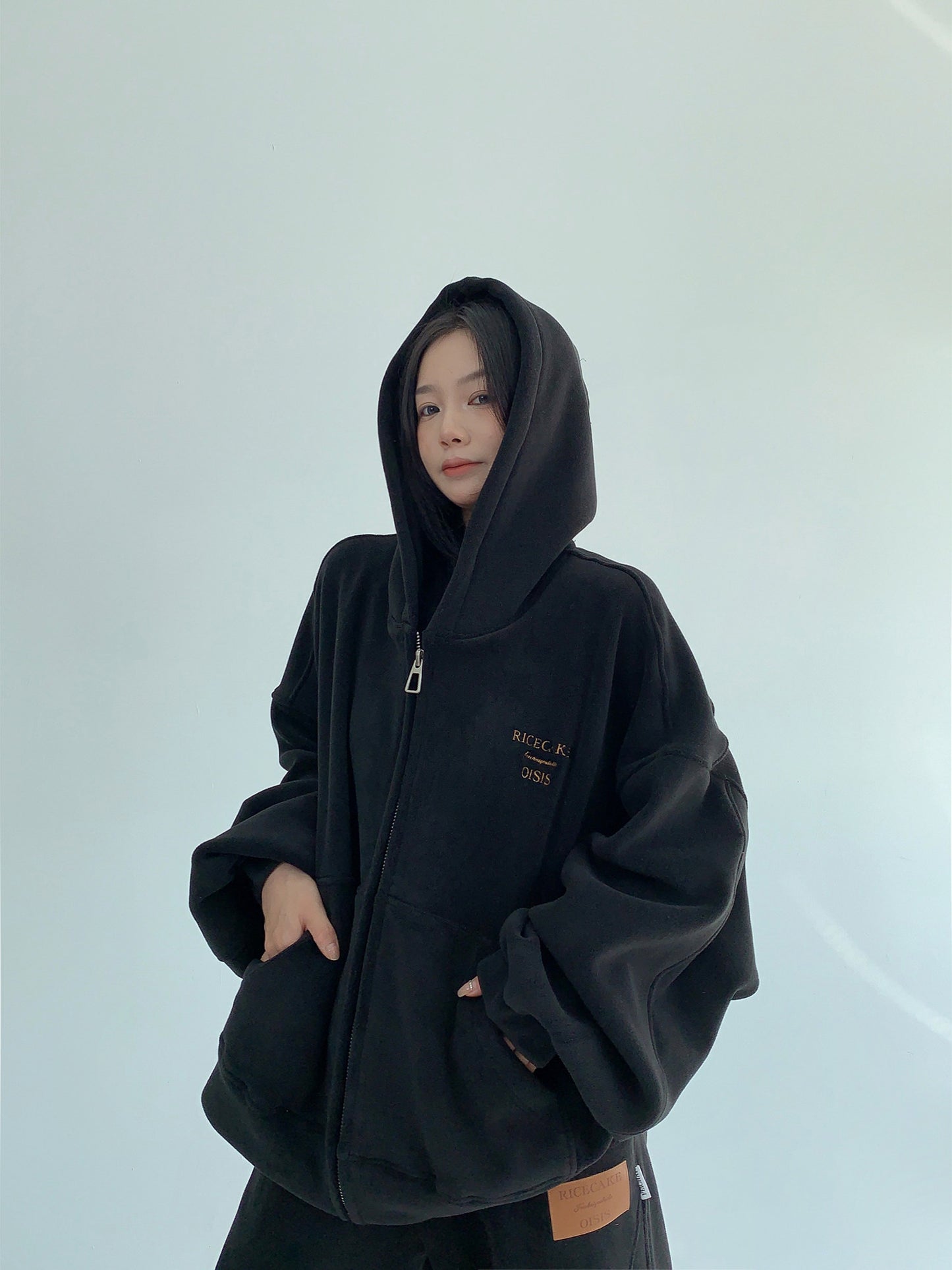 Fleece Zip-Up Hoodie / Fleece Wide Pants YLS1015