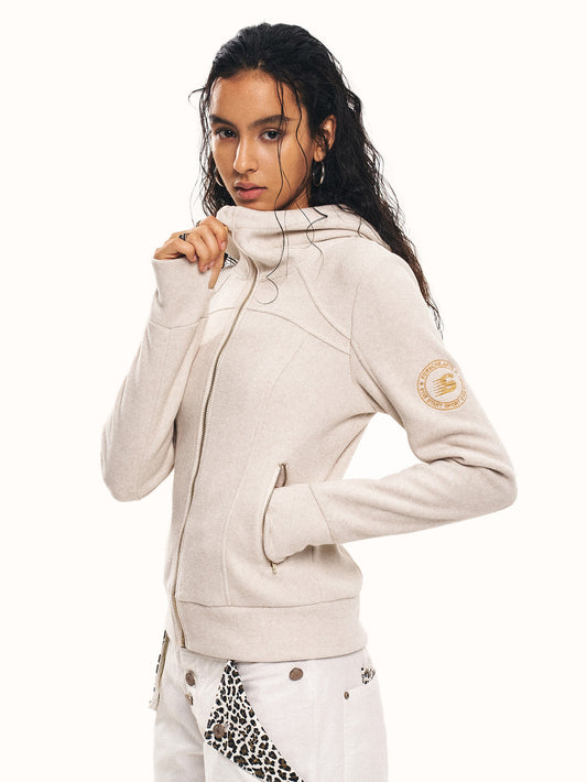 Slim-Fit Zip Hoodie ZTS0029