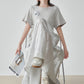 Metallic Silver Docking Dress FER0243