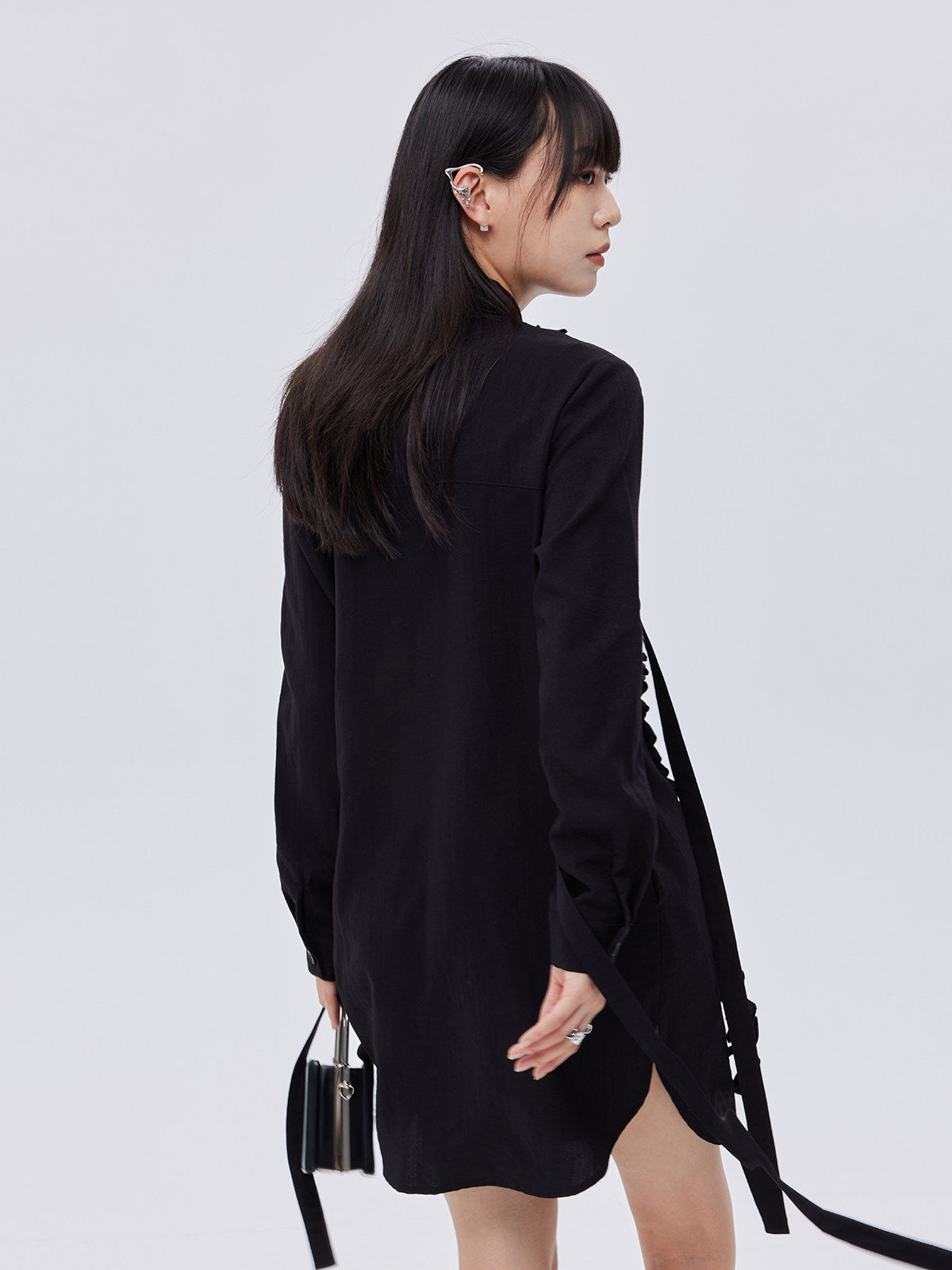 Small Frill Shirt Dress SHN0032
