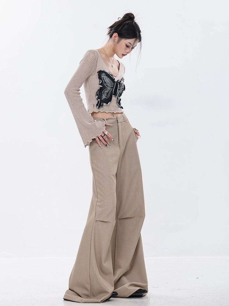 Wide Flare Volume Slacks ABW0005