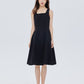 Square-Neck Wide Strap Dress SHN0009