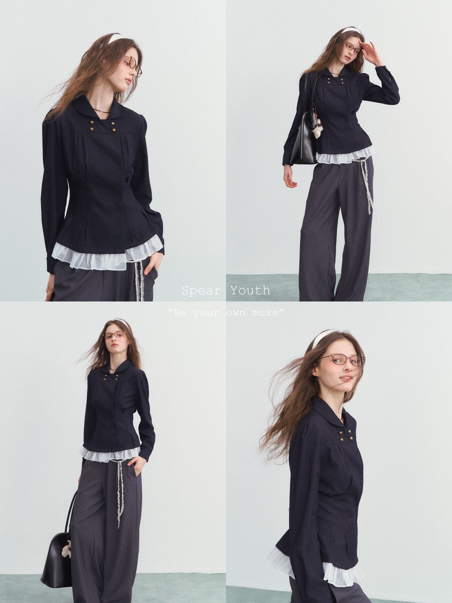 Frill Design Tops SPY0038