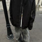 Leather MA-1 Bomber Jacket FLG0010