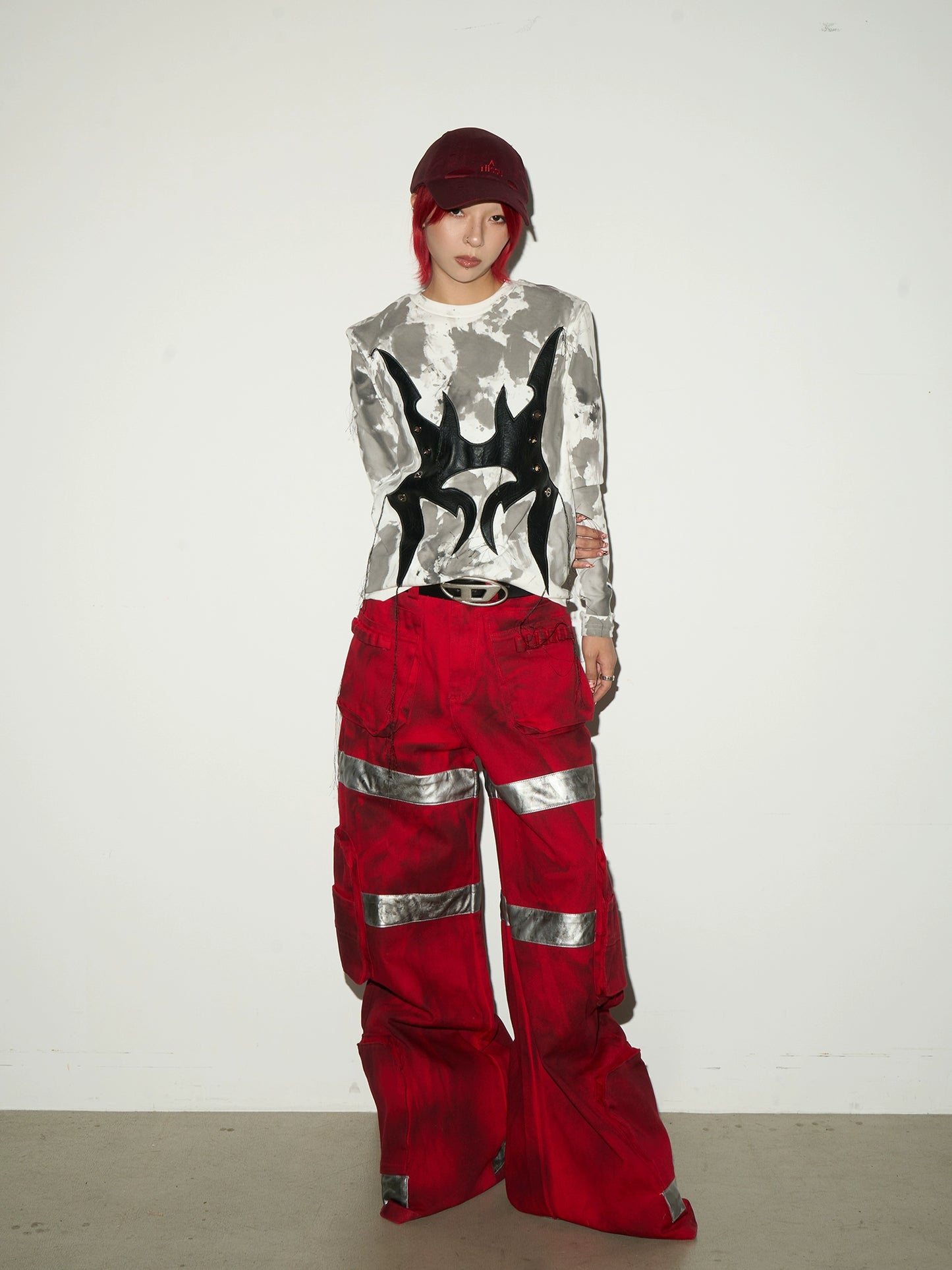 Street Dark Dirty Cargo Pants MCY0012