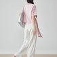 Scarf Layered Style Design Top FER0292