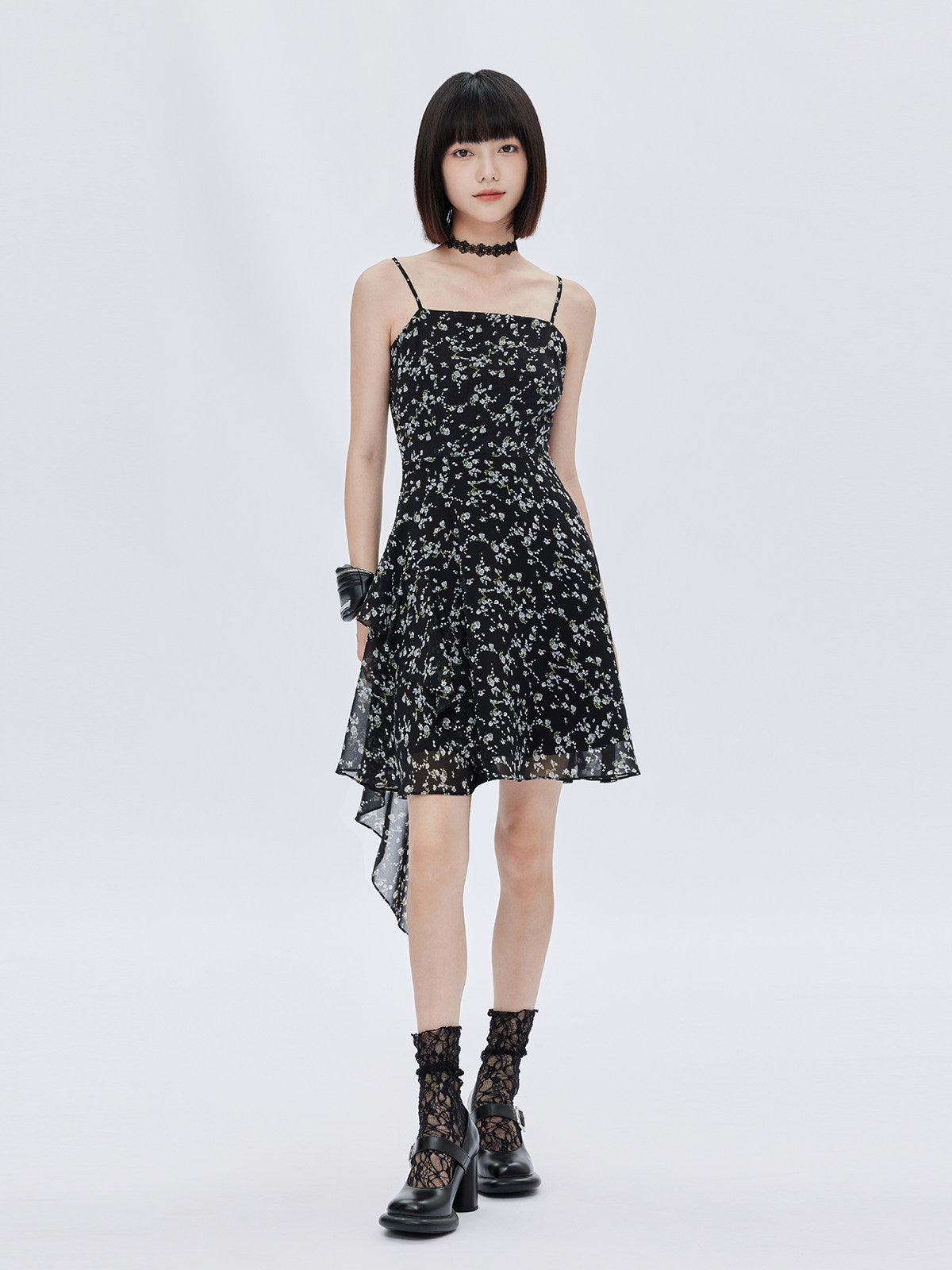 Floral Print Camisole Dress SHN0048