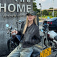 Vintage Cropped Leather Jacket CYE0005