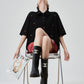 Cherry Embroidery Polo Knit Shirt FER0225