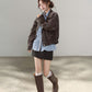 Blue Stripes Long-Sleeve Shirt WDB0015