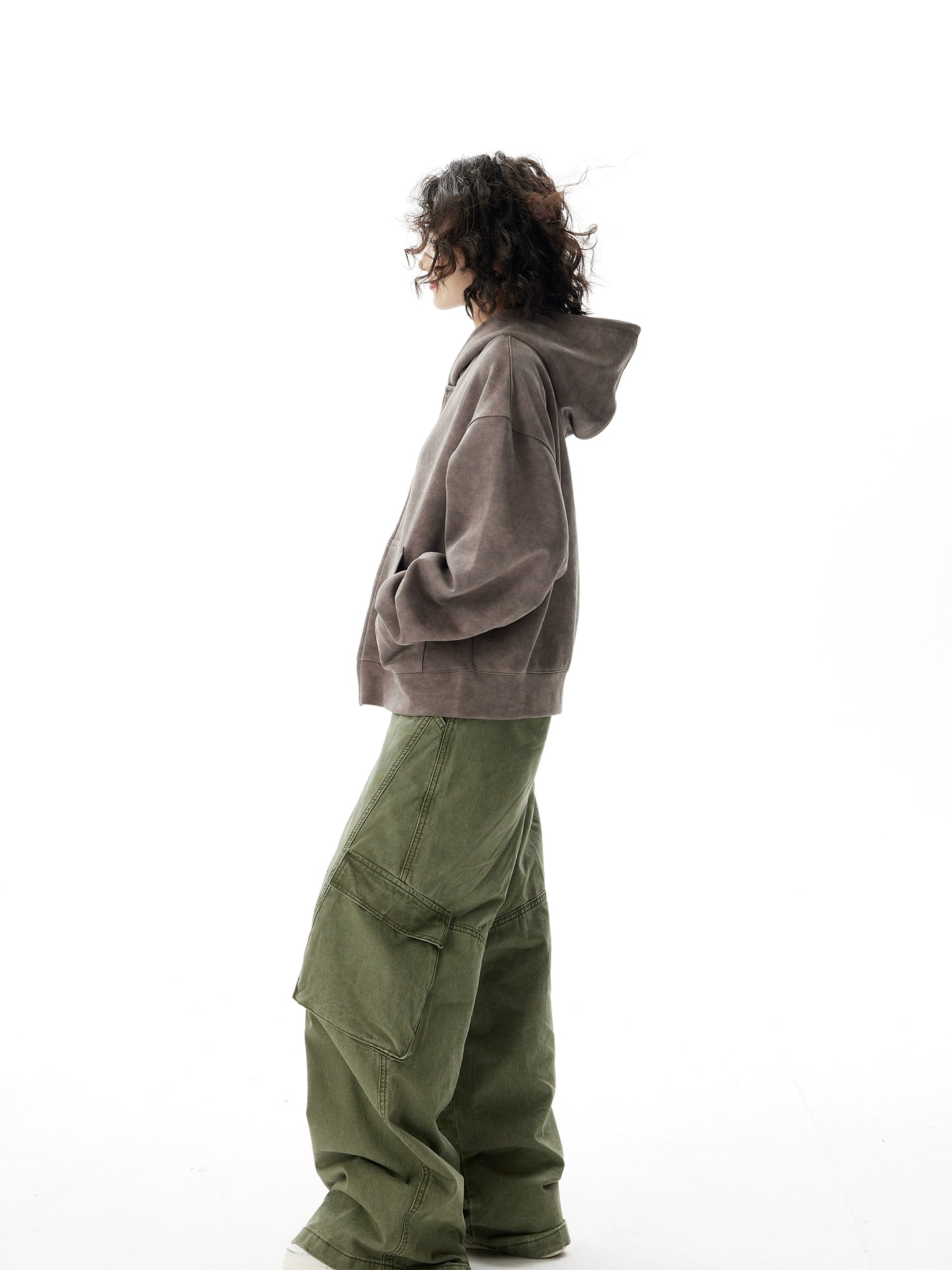Vintage Zip Up Hoodie  HGX0038
