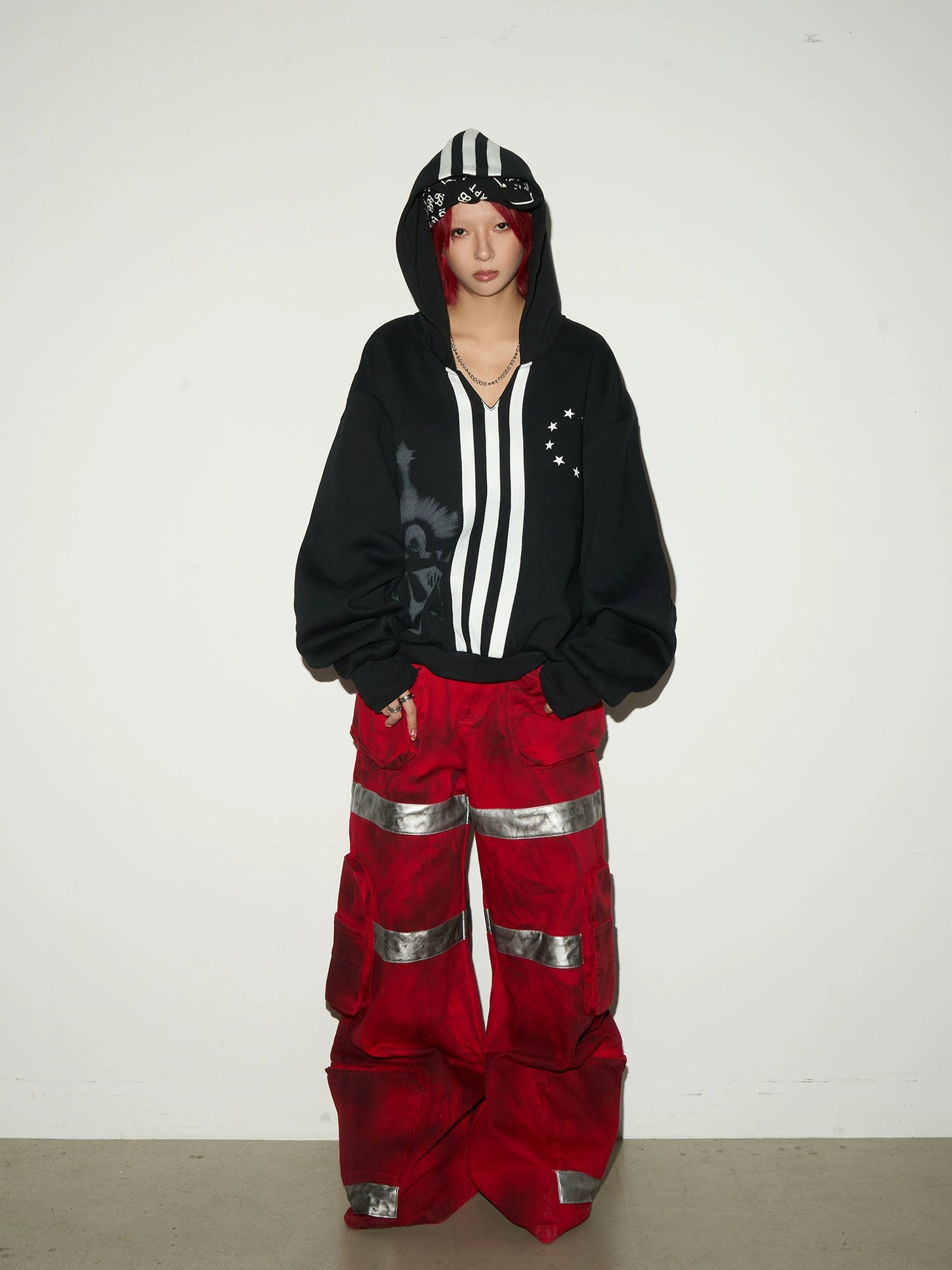 Street Dark Dirty Cargo Pants MCY0012