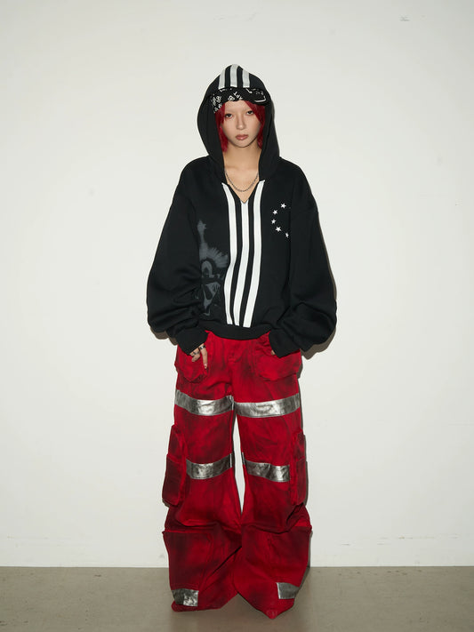 Street Dark Dirty Cargo Pants MCY0012