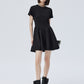 Round Neck Short Sleeve Dress SHN0008