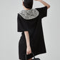 Race-Switching Sailor Collar Mini Dress FER0274