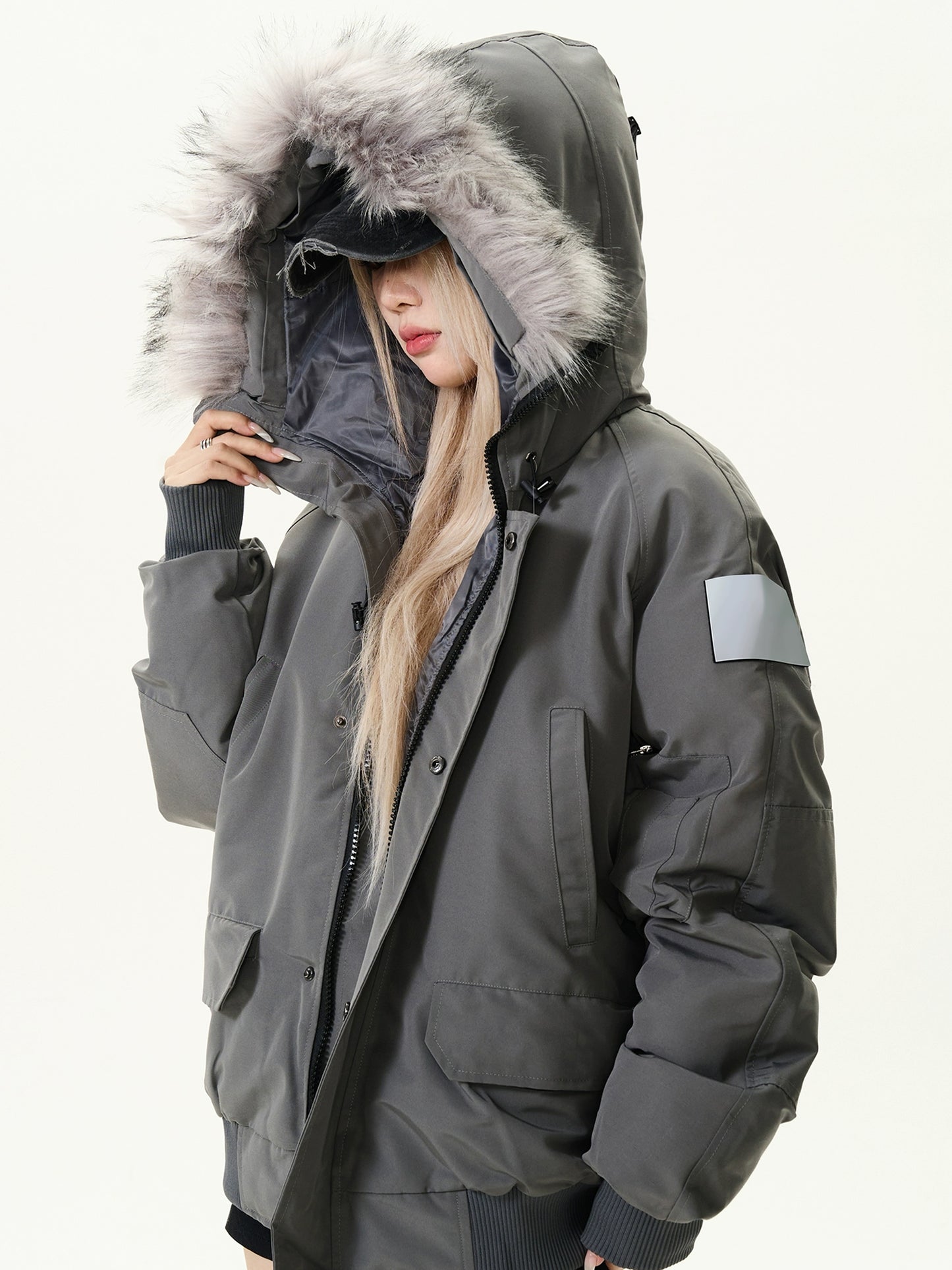 Fur Collar Down Jacket MAD0014
