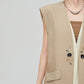 Modern Sleeveless Jacket / Half Pants FER0334