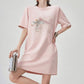 Horse Motif T-Shirt Dress FER0290