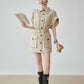 Pocket Mini Shirt Dress FER0094