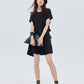 Side Ruffle Frill Mini Dress SHN0052