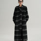 Tie Collar Long Coat SRS0384