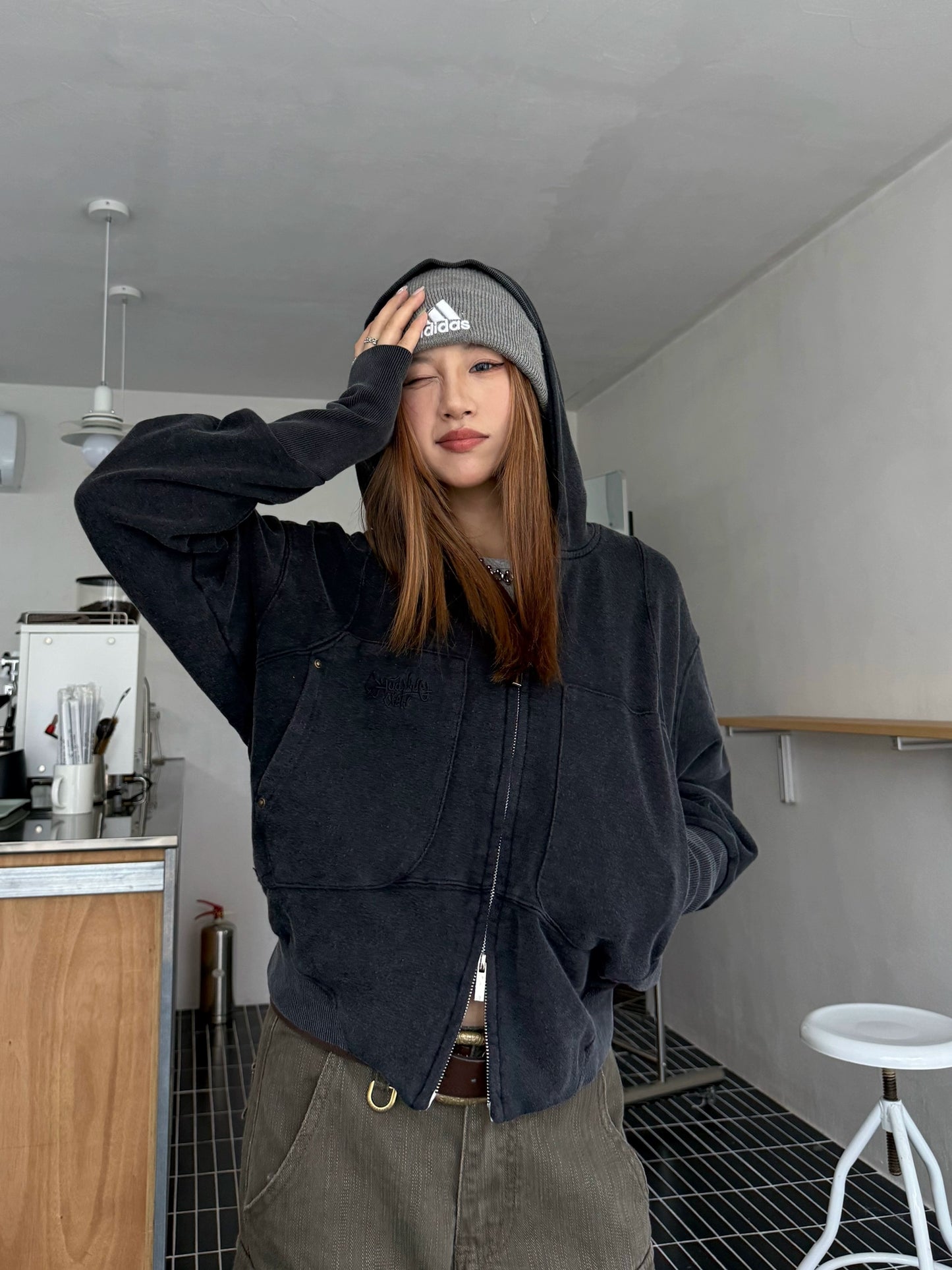 Double Zip Hoodie CYE0023