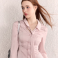 Satin Silky Waist Shirt AFD0005