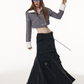 Bicolor Cropped Pullover VSE0004